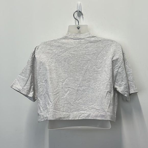 Locker Line NBA Chicago Bulls Grey Womens Crop Top Size XL - Picture 2 of 7